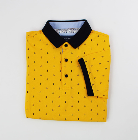 KOSZULKA  MĘSKA POLO LE MARIN KOTWICE  O27516 ZIELONA